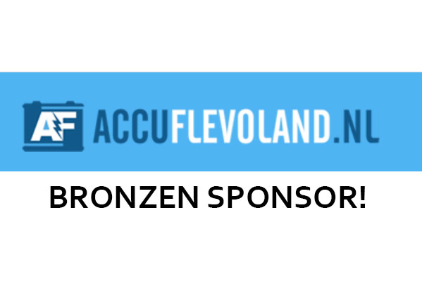 Accu Flevoland is Bronzen Sponsor!